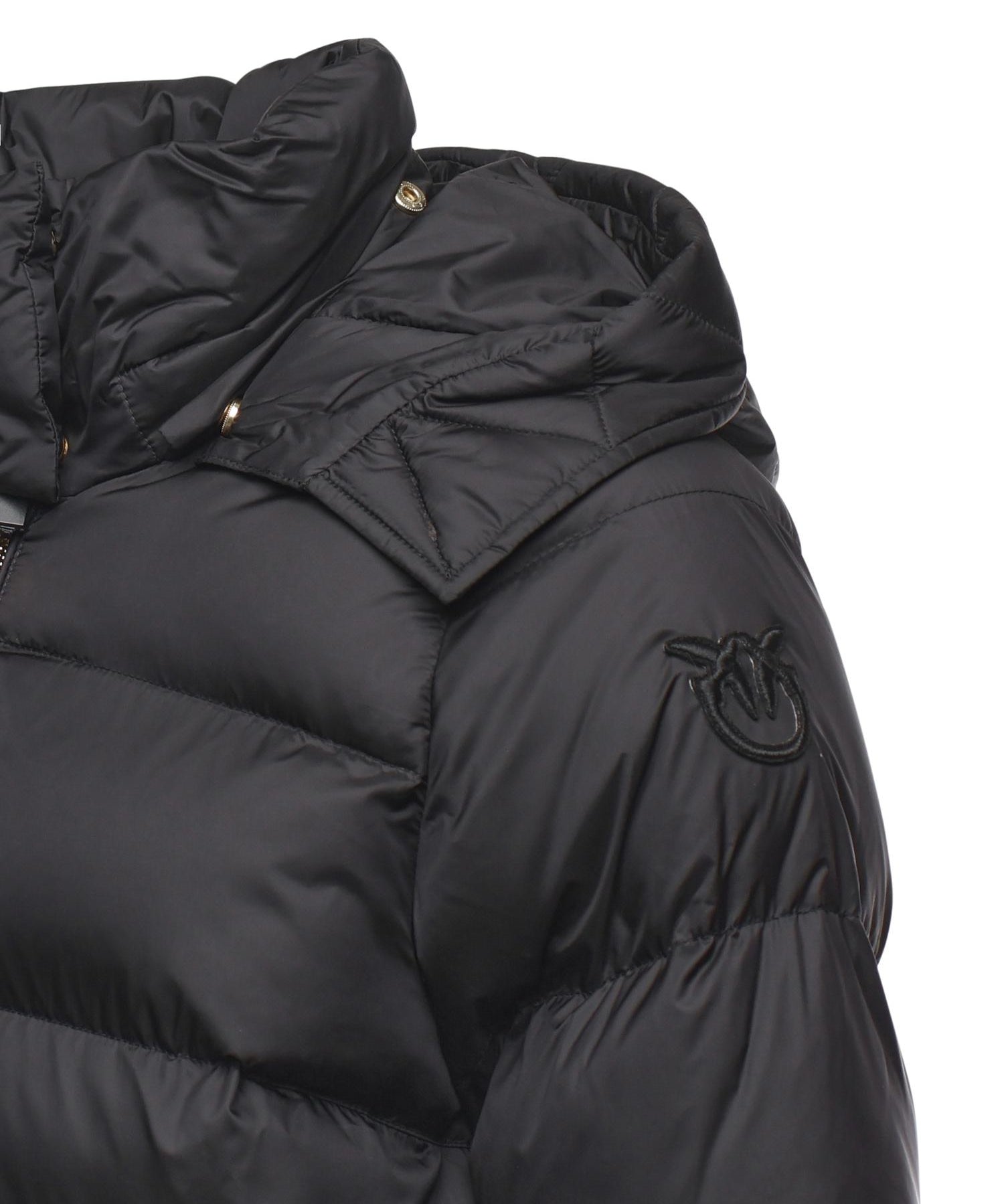 Piumino imbottito con cappuccio 105720 A2TFZ99 PINKO 