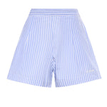 Short in cotone a righe AMN0001 01405L MC2 SAINT BARTH 