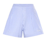 Short in cotone a righe AMN0001 01405L MC2 SAINT BARTH 