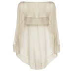 Mantella in chiffon di seta A3302115 471 ALBERTA FERRETTI 