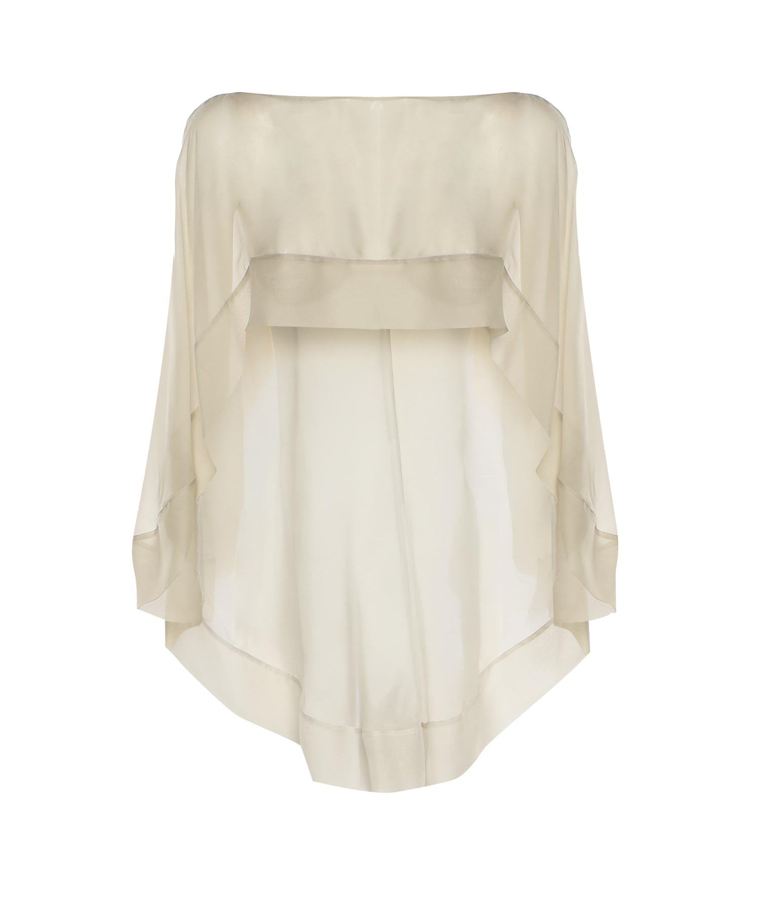 Mantella in chiffon di seta A3302115 471 ALBERTA FERRETTI 