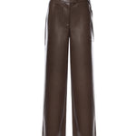 Pantalone gamba larga similpelle 5BGB08 7389AG1DL MARCIANO BY GUESS 