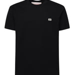 T-Shirt in cotone con patch VLogo 6V3MG10V AQ80NO VALENTINO GARAVANI 