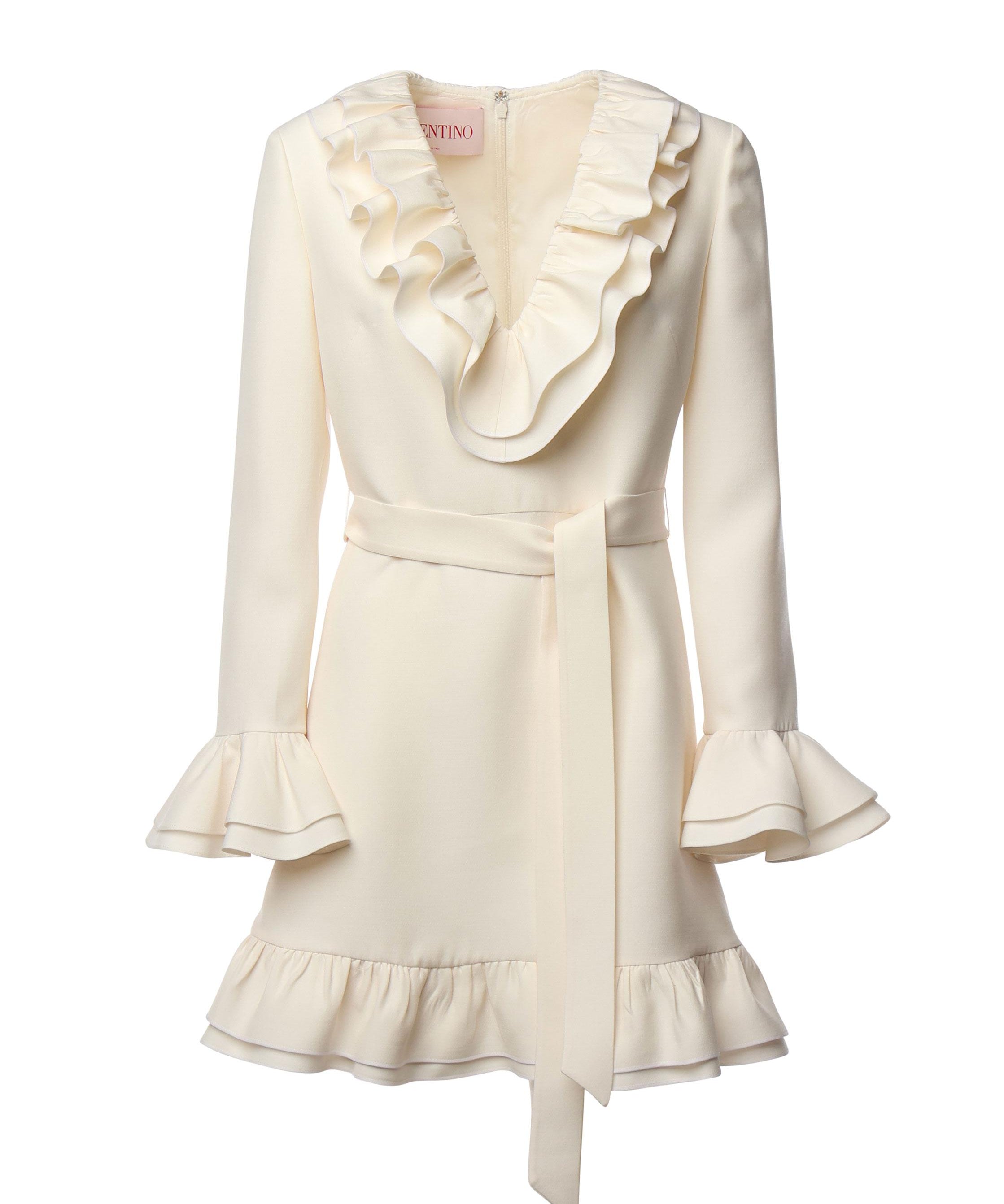 Abito corto in Crepe Couture 6B3VAES6 1CFA03 VALENTINO GARAVANI 