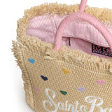 Borsa Colette in tessuto effetto paglia COL0017 00344L MC2 SAINT BARTH 