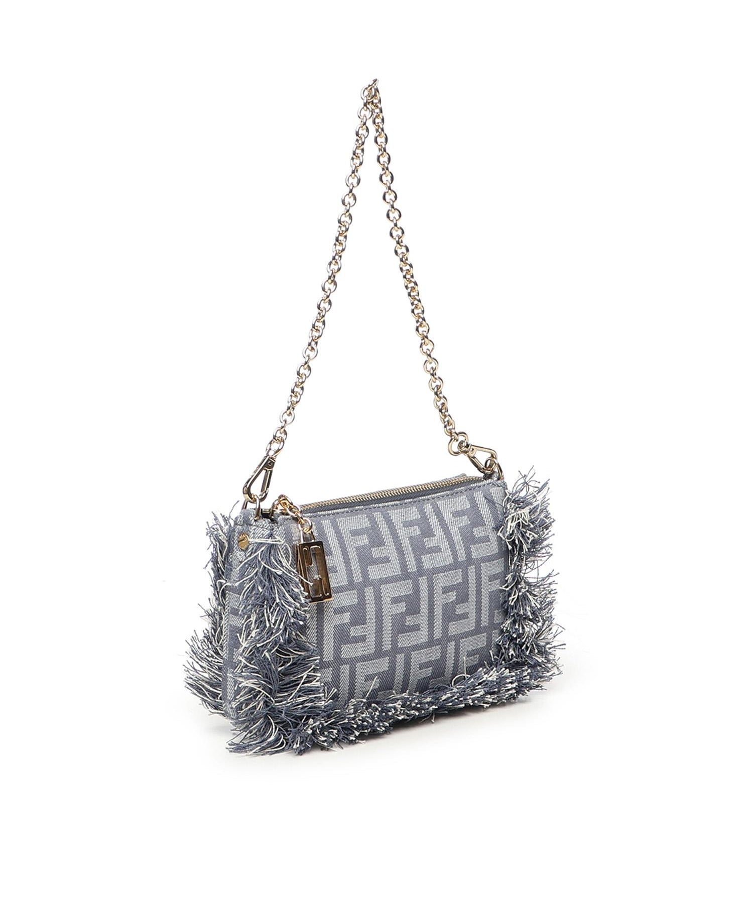Pouch Baguette FF Jacquard 8BS073 AUT4F1SXQ FENDI 