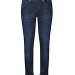 Pantaloni George skinny in cotone e lyocell<BR/> UP232 DS0345UHR2800 DONDUP 