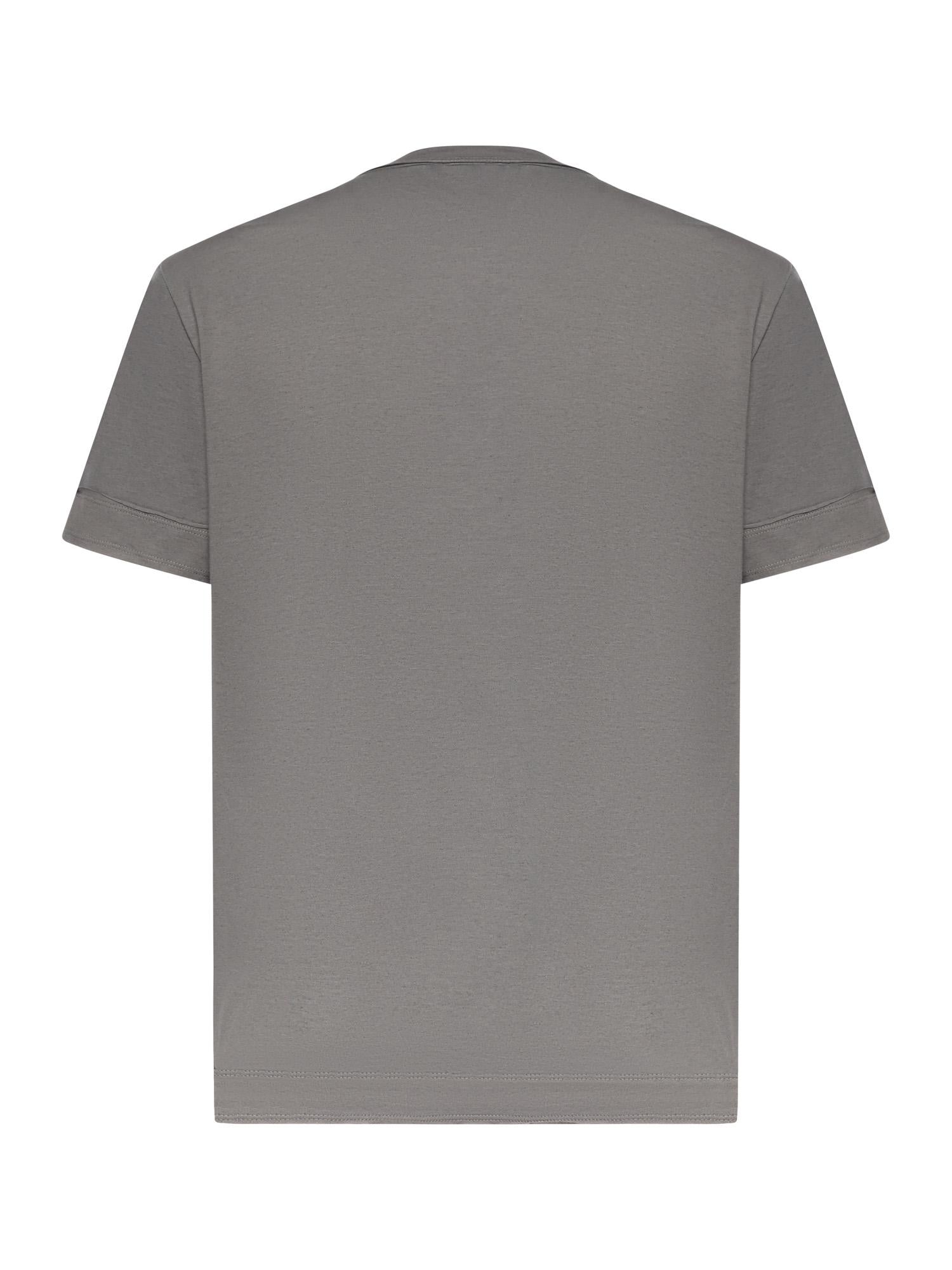 T-shirt in cotone e cashmere US369 JF0364UXXX903 DONDUP 