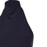 Abito asimmetrico in viscosa AA9R2816W123C 413 ALAIA 