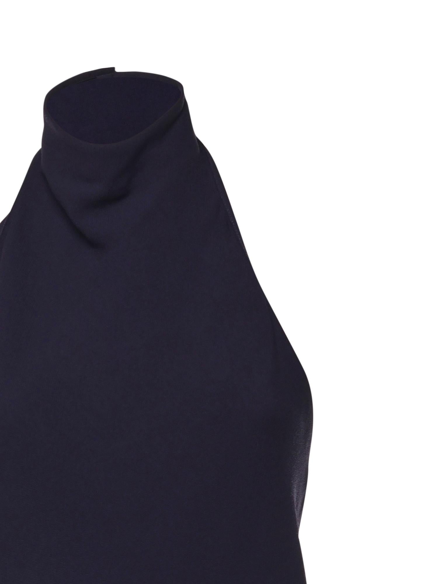 Abito asimmetrico in viscosa AA9R2816W123C 413 ALAIA 