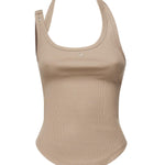 Canotta con fibbia asimmetrica 325JDE143JS0194 1098 COURREGES 