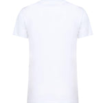 T-shirt mezze maniche ricamo logo 101752 A2HNZ04 PINKO 