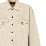 Giacca in denim con logo 844891 TSWB29501 BALENCIAGA 