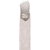 Abito lungo con paillettes TM180127A TJP186STEEL THE ANDAMANE 