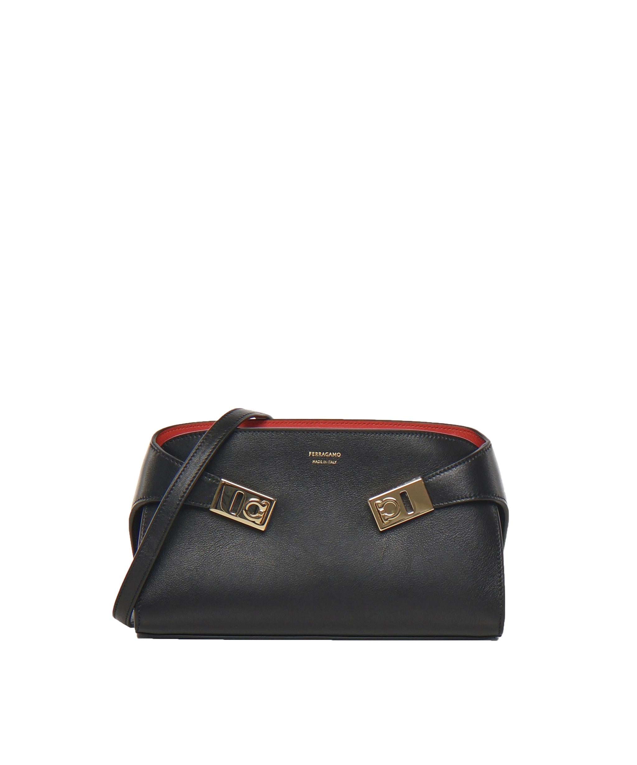 Mini borsa a tracolla Hug 218964 774628005 FERRAGAMO 