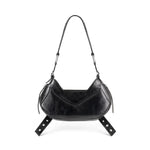 Borsa a spalla Y2K FBBP70001STR -NERO/NIKEL BIASIA 