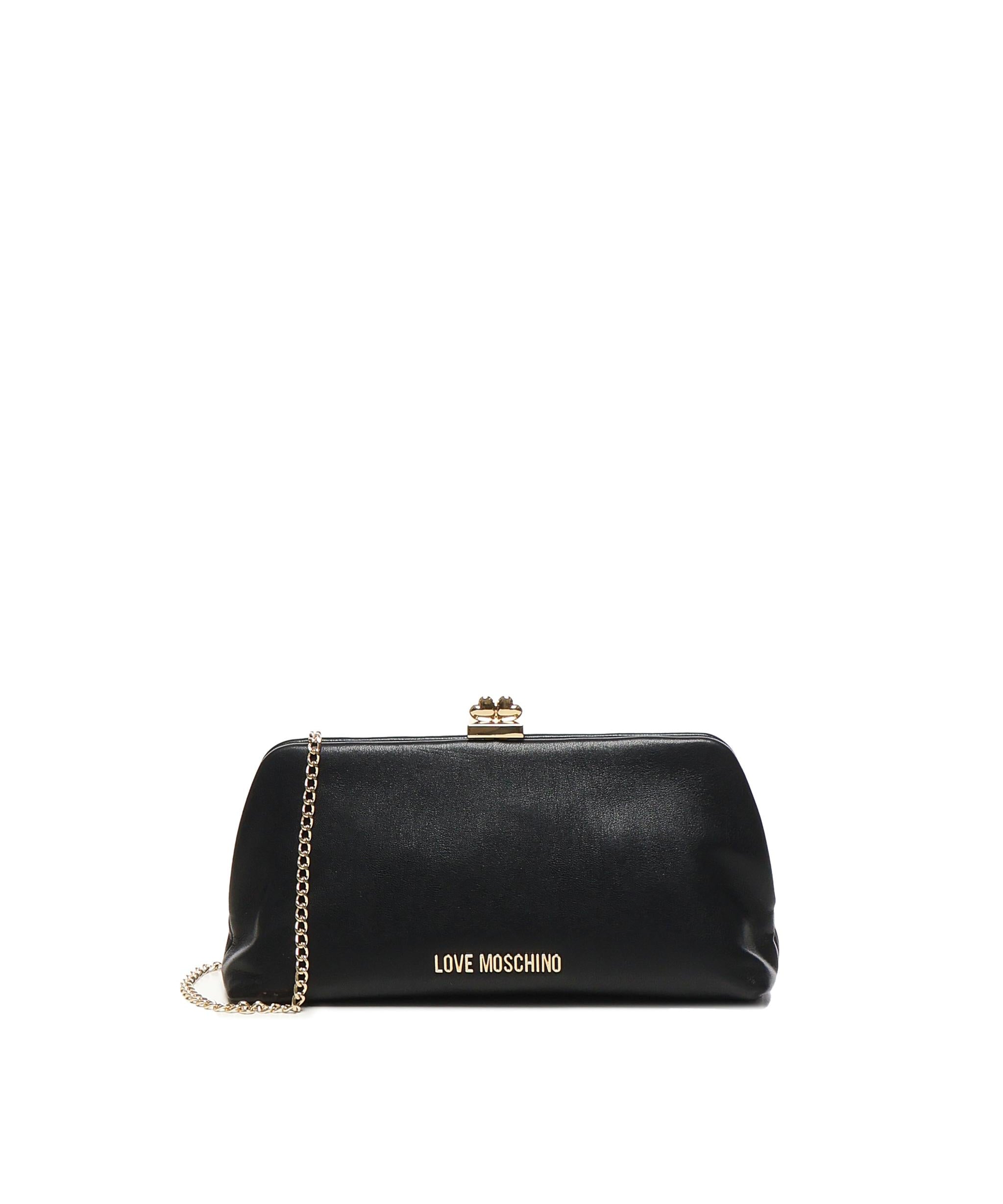 Pochette con logo JC4287PP0MKP0 000 LOVE MOSCHINO 