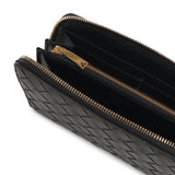 Portafoglio Intrecciato con zip 814674 VCPP28425 BOTTEGA VENETA 