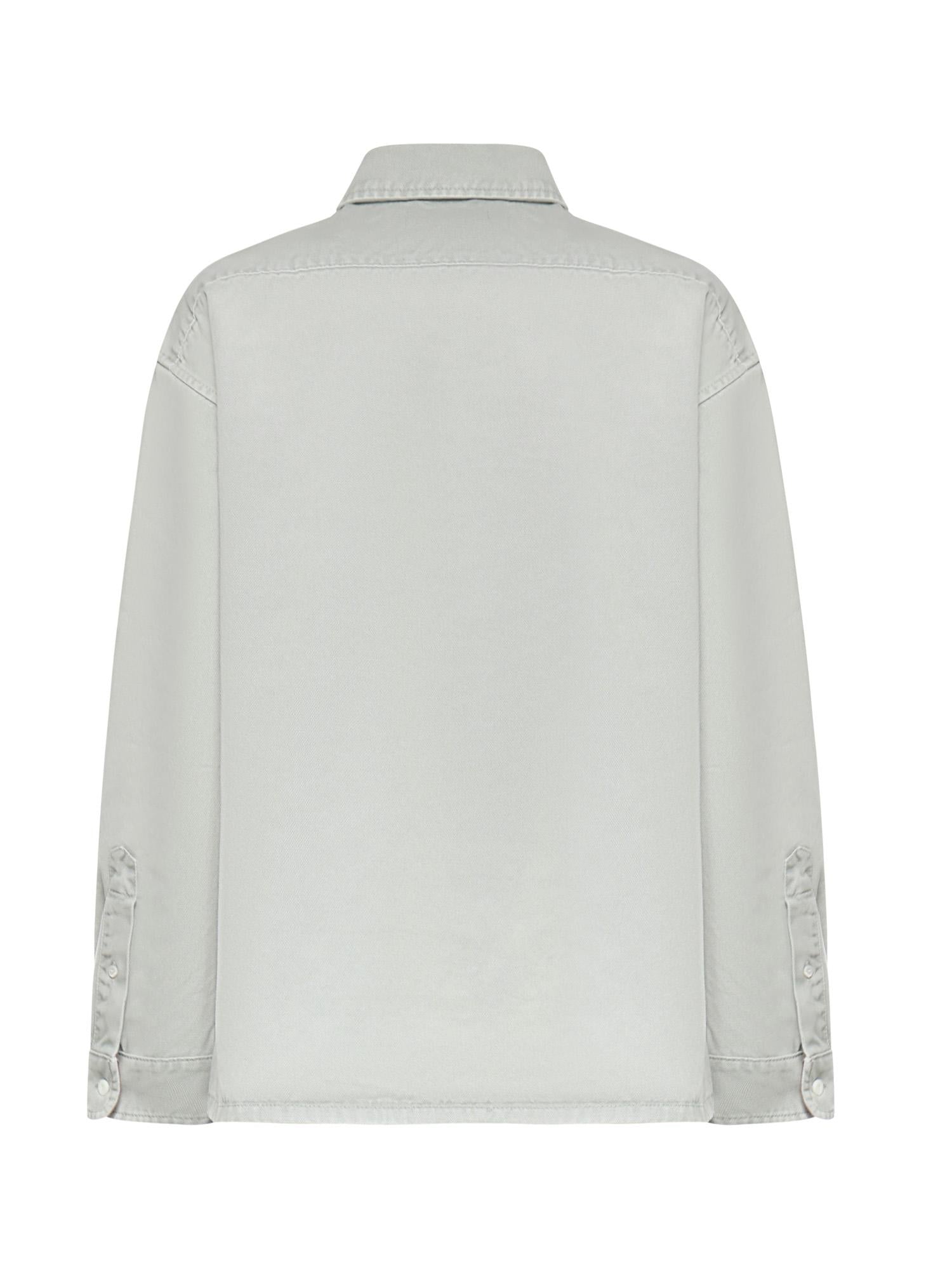 Camicia in gabardine washed MK2018 1350F0089 MIU MIU 