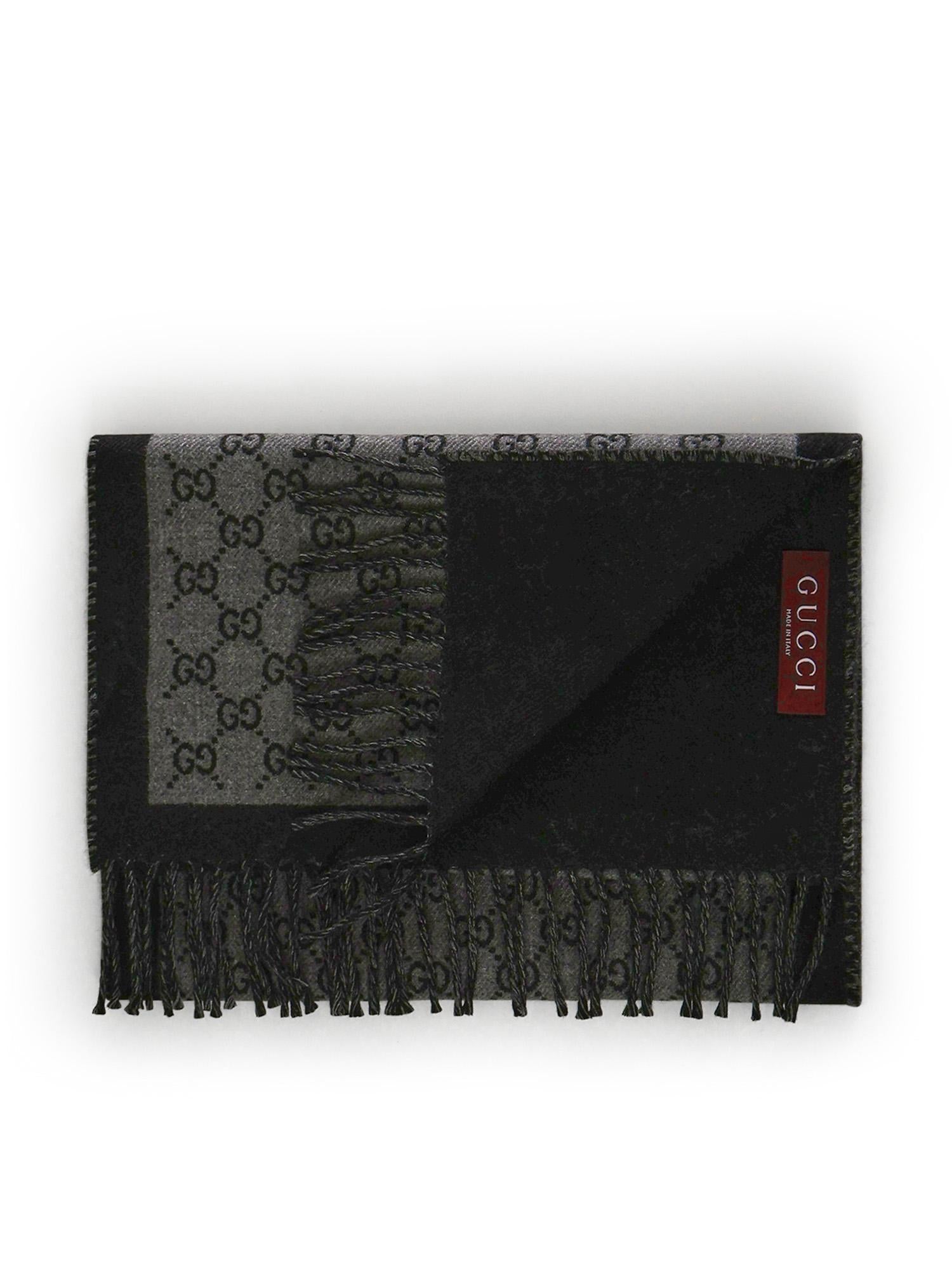 Sciarpa in lana GG jacquard 835534 4G2001360 GUCCI 