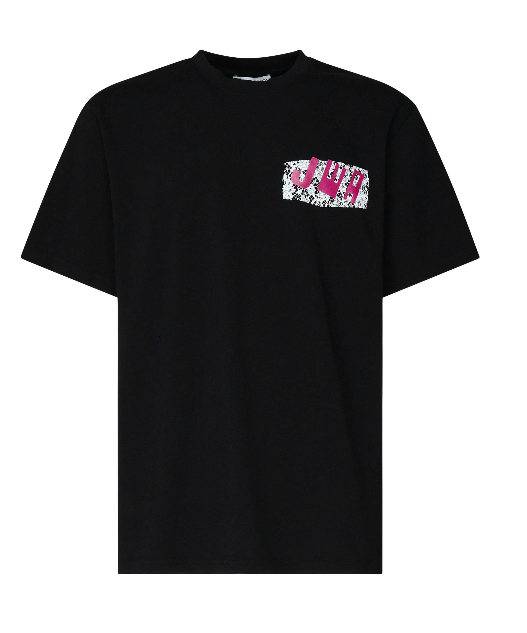 T-shirt con logo JWA effetto pizzo JT0272 PG1551999 JW ANDERSON 
