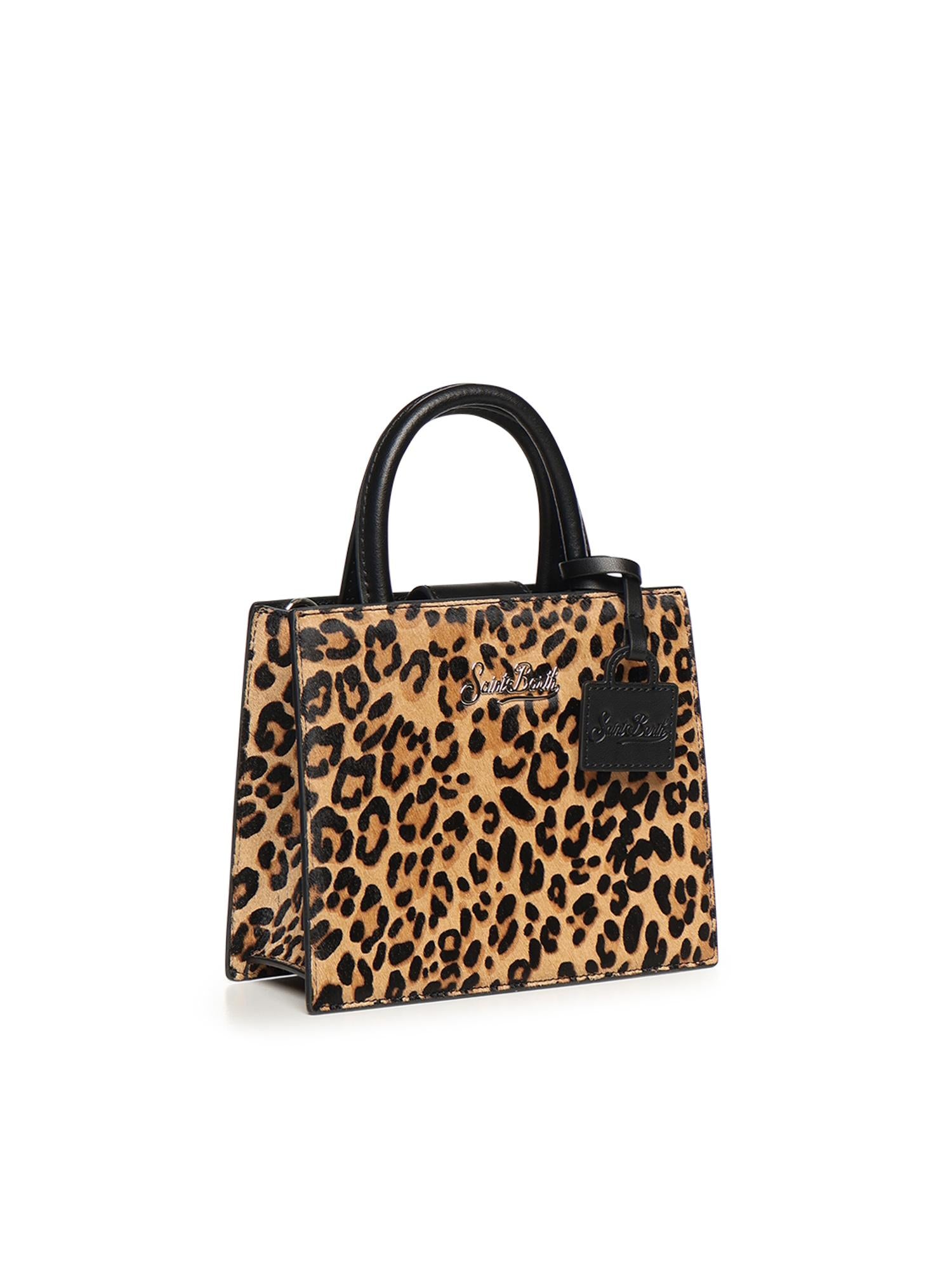 Borsa Shop Mini stampa leopardata SHBM0002 00003L MC2 SAINT BARTH 