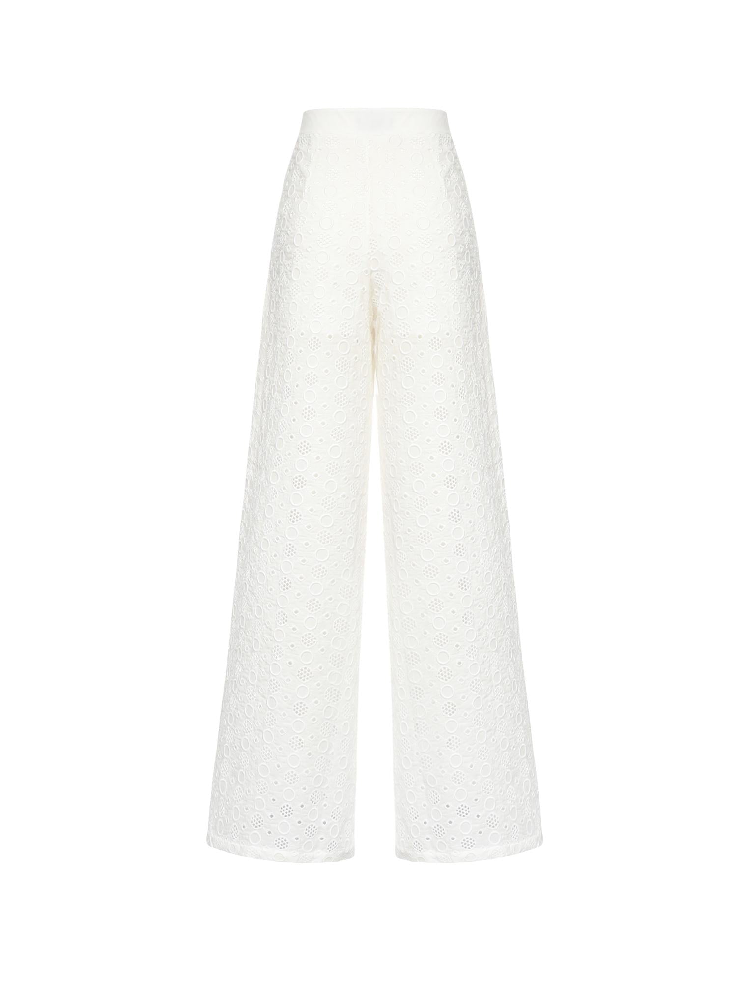 Pantaloni Kimmy in sangallo 106440 A35PZ05 PINKO 
