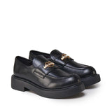Mocassino city in pelle JA10404G0LJD0 000 LOVE MOSCHINO 