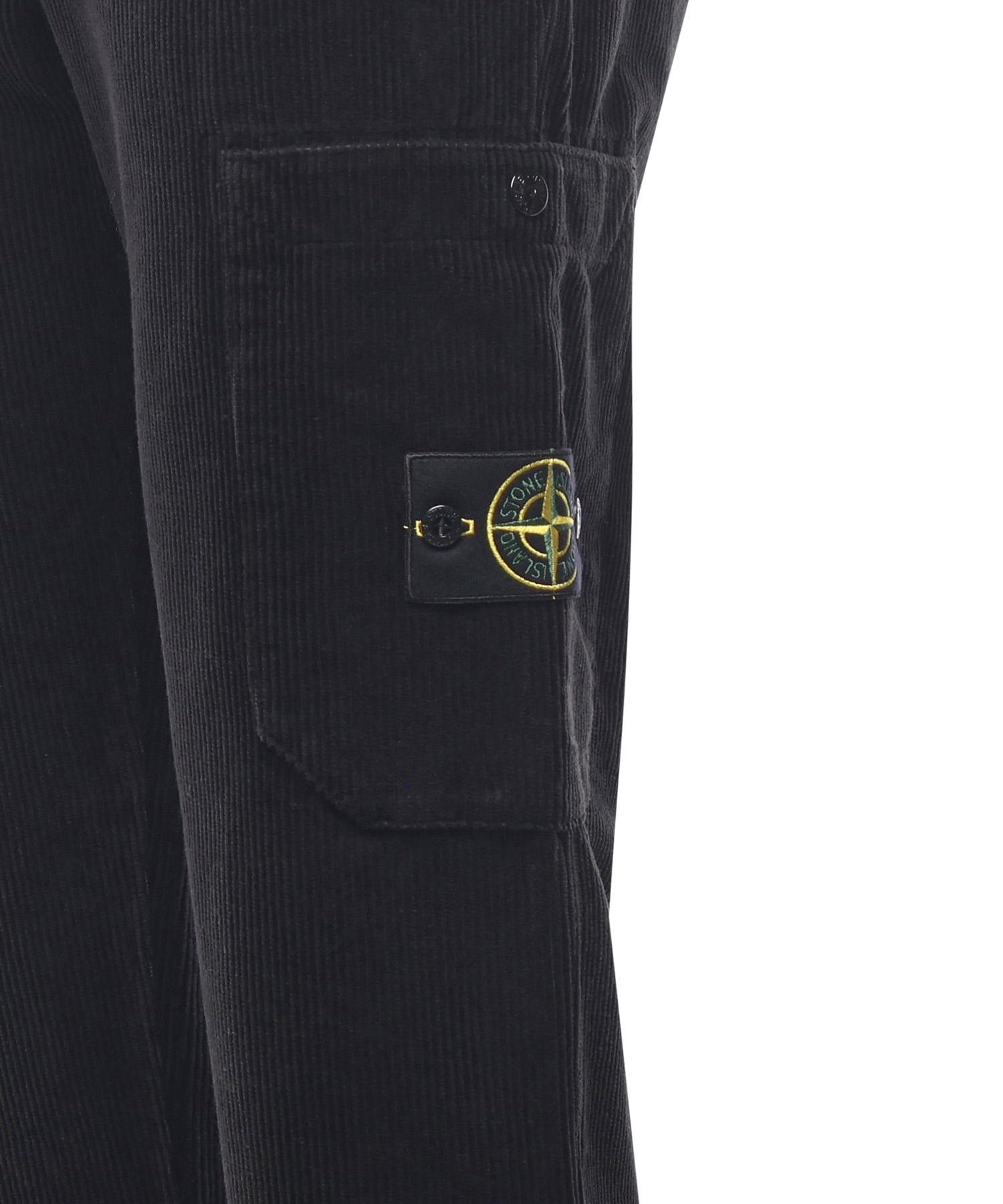 Pantalone in velluto a coste con logo K2S153100039 S0212V0029 STONE ISLAND 
