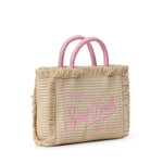 Borsa Vanity micro effetto paglia <BR/> VAMI009 00415L MC2 SAINT BARTH 