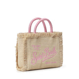 Borsa Vanity micro effetto paglia <BR/> VAMI009 00415L MC2 SAINT BARTH 