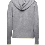 Cardigan con zip in lana e cashmere 105491 A2Q9II2 PINKO 