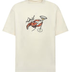 T-shirt "Le T-shirt Homard" in cotone ITS277CO195 OW Drôle de Monsieur 