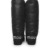 Stivali Eskimo 40 rhinestones logo MUFW101052B CBKG MOU 