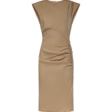 Abito longuette in lino 106521 A34ID41 PINKO 