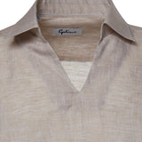 Polo Atlantis in lino ATLANTIS BEIGE GALIANO 