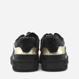 Sneakers Jeson realizzate in pelle JESON 1 -BLACK/BLACK/GOLD GIULIANO GALIANO 