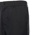 Pantalone Astro in gabardine di misto lana ASTRO NERO GIULIANO GALIANO 