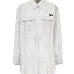 Camicia in crêpe de Chine MK1974 177WF0EK1 MIU MIU 