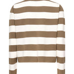 Maglia a righe in lana con ricamo 2521366091600 009 MAX MARA 