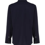 Camicia in cotone con logo ton sur ton NRMA3481540 VYPU806 FAY 