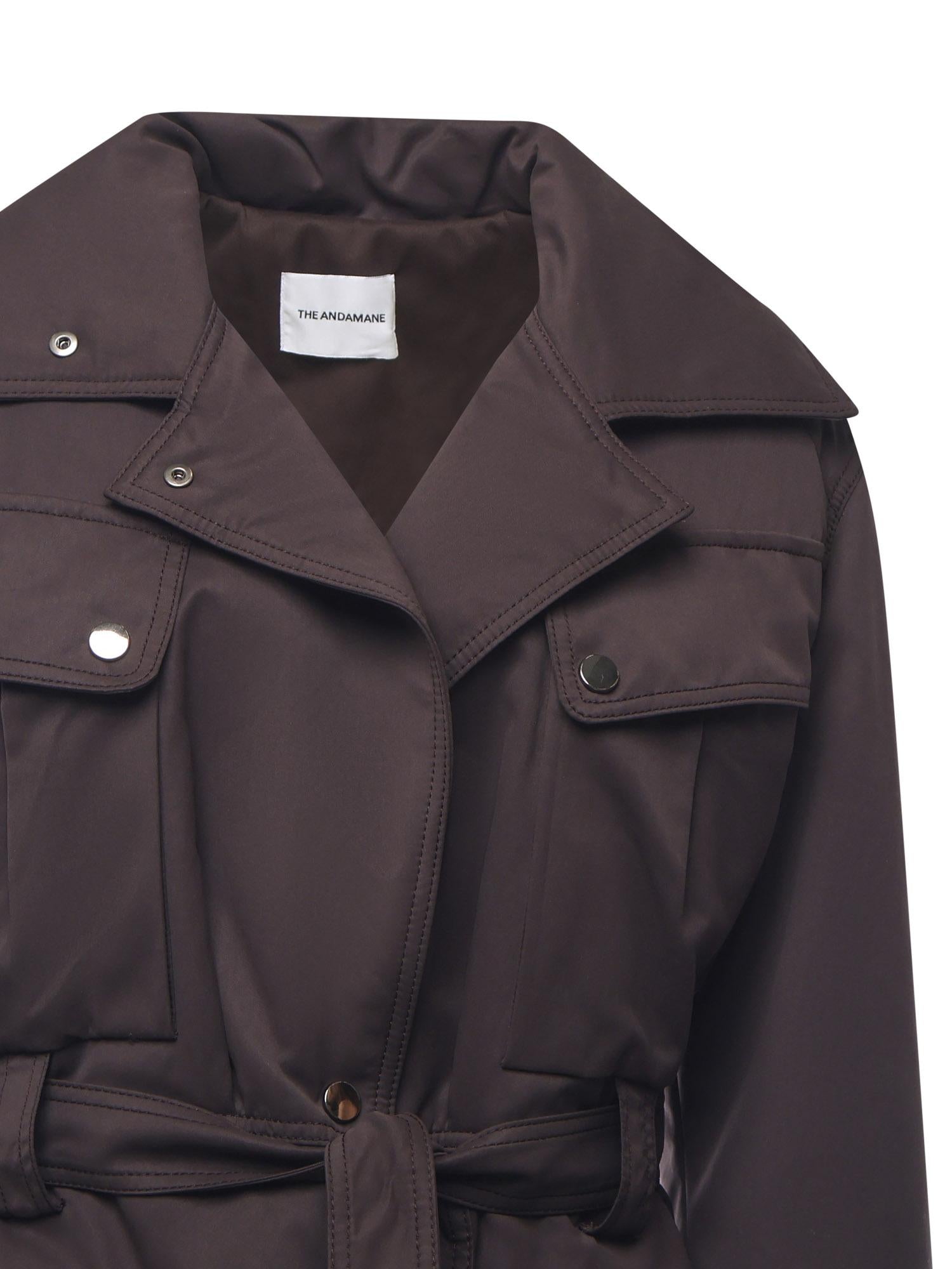 Giacca Xandra T182025A TNP252DARK BROWN THE ANDAMANE 
