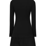 Mini abito scollo tondo 105769 A15MZ99 PINKO 