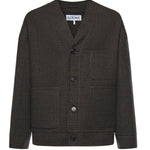 Cardigan in misto cotone e seta H526Y02WDC 6812 LOEWE 