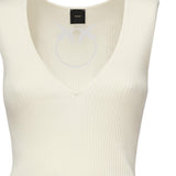 Top smanicato costine misto seta<BR/> 104808 A1KWZ05 PINKO 