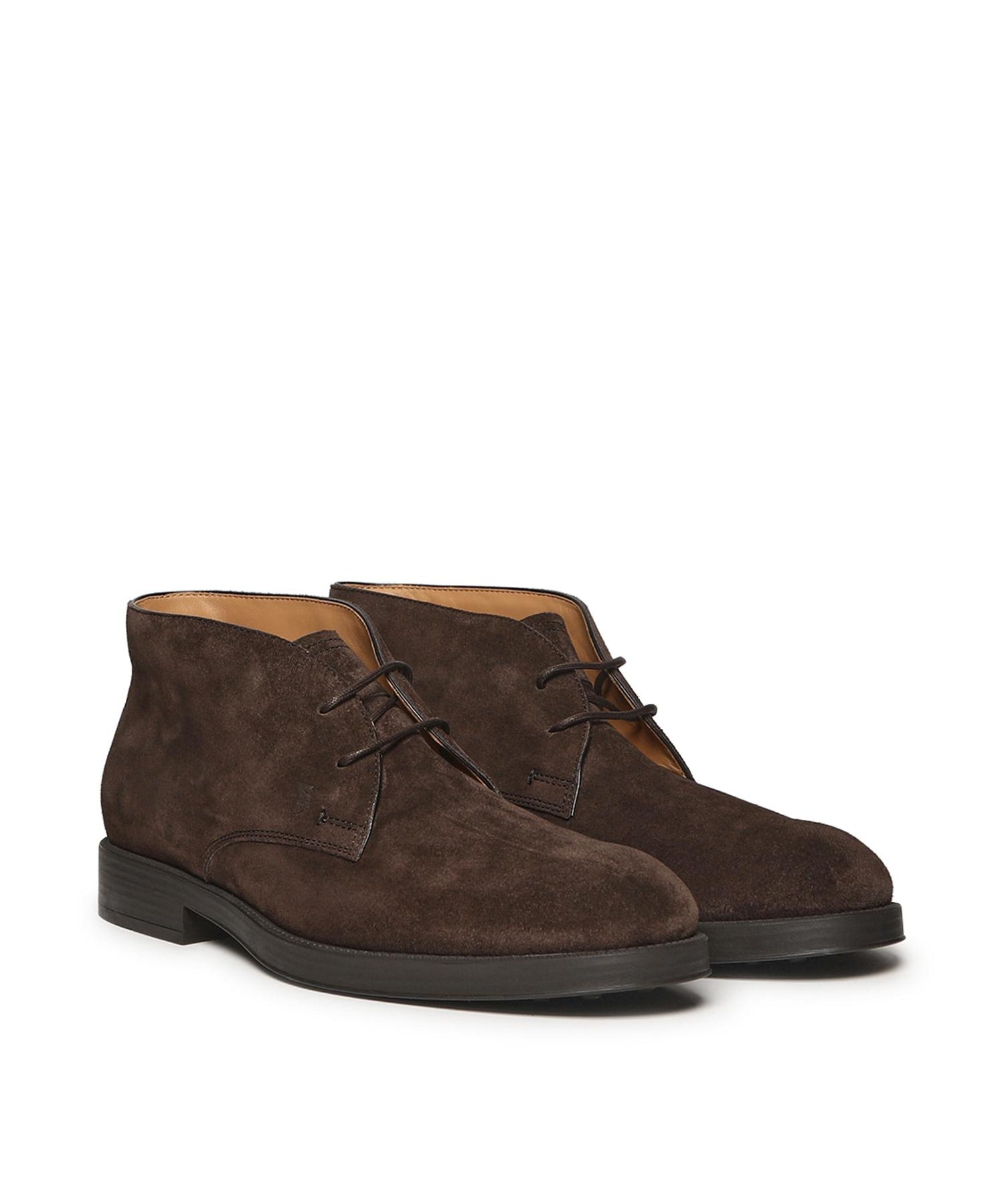 Polacchino in pelle scamosciata XXM75L00D80RE0 S800 TOD'S 