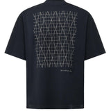 T-shirt con ricamo 'Multiaxial_Sashiko' K2S152100021 S0234V0020 STONE ISLAND 