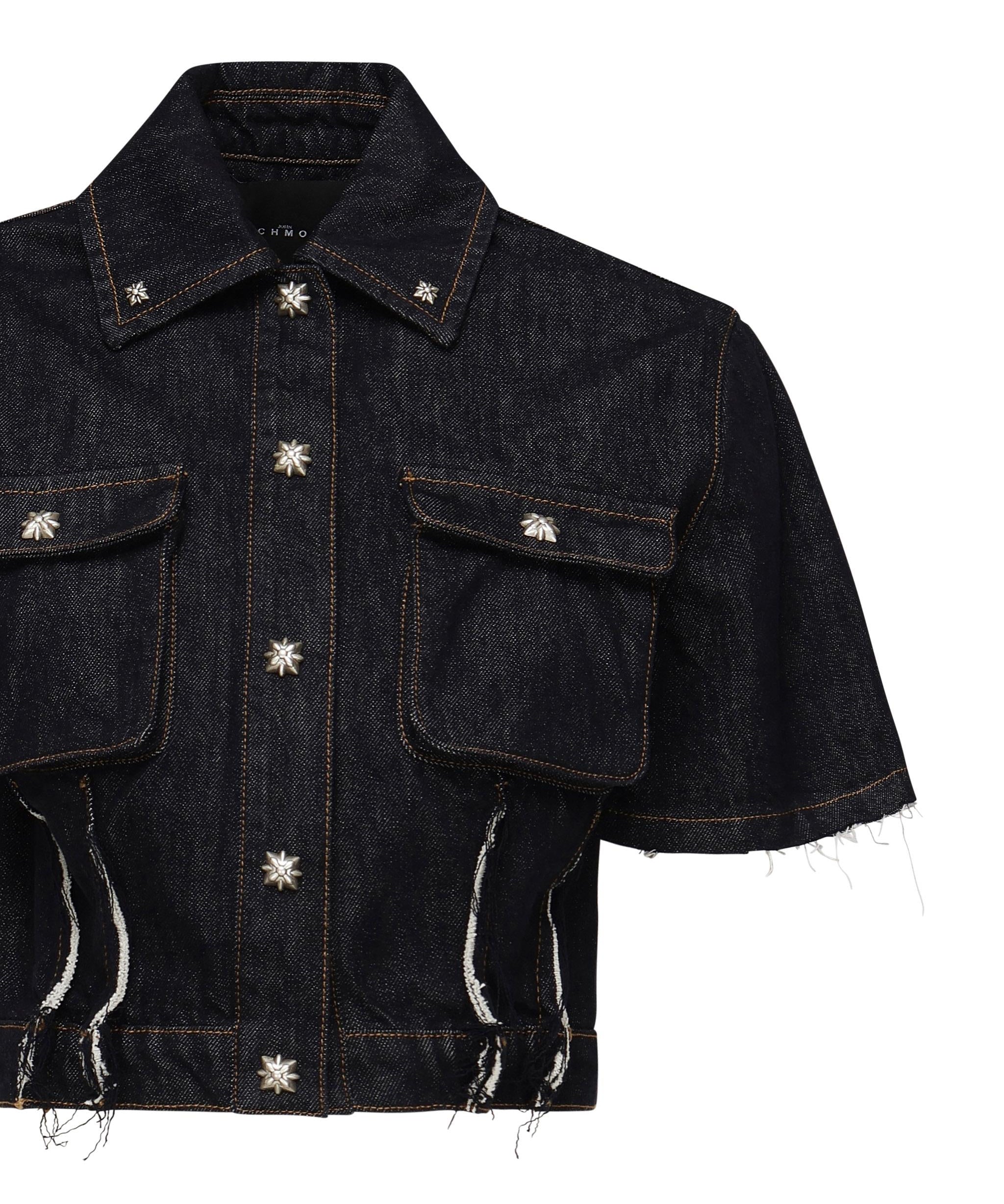Camicia corta in denim<BR/> RWP25267CA  JOHN RICHMOND 
