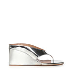 Mule infradito Cube in pelle specchiata AA3M105A047 090 ALAIA 