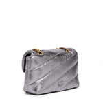 Borsa a tracolla Baby Love Bag Puff in nappa laminata 100040 A360IEHQ PINKO 